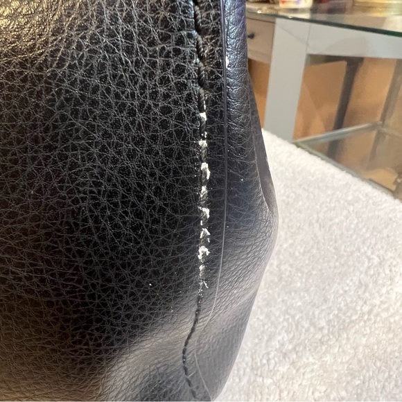 Coach Derby Black Pebbled Leather Backpack - Picture 4 of 10